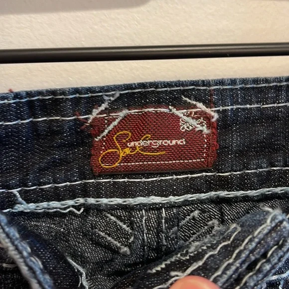 Girls underground soul embellished jeans - Picture 5 of 7